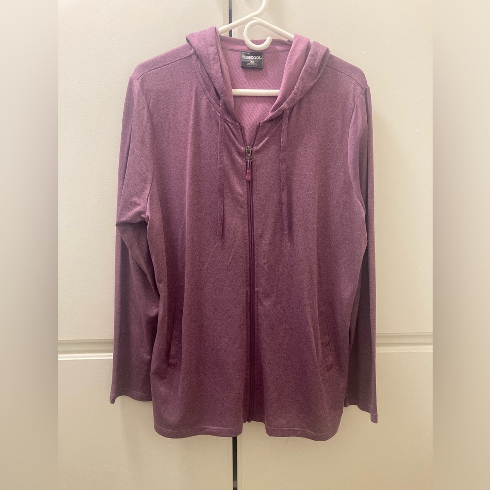 32 Degrees Women's Plum Zip-Up Jacket XXL